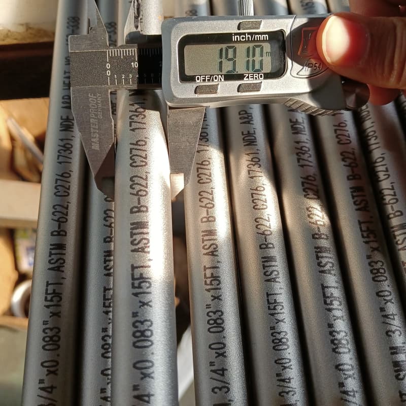 Высокая приправа iso9001 ASTM C276 Hastelloy Bright Hearsed из нержавеющей стали бесшовные трубы